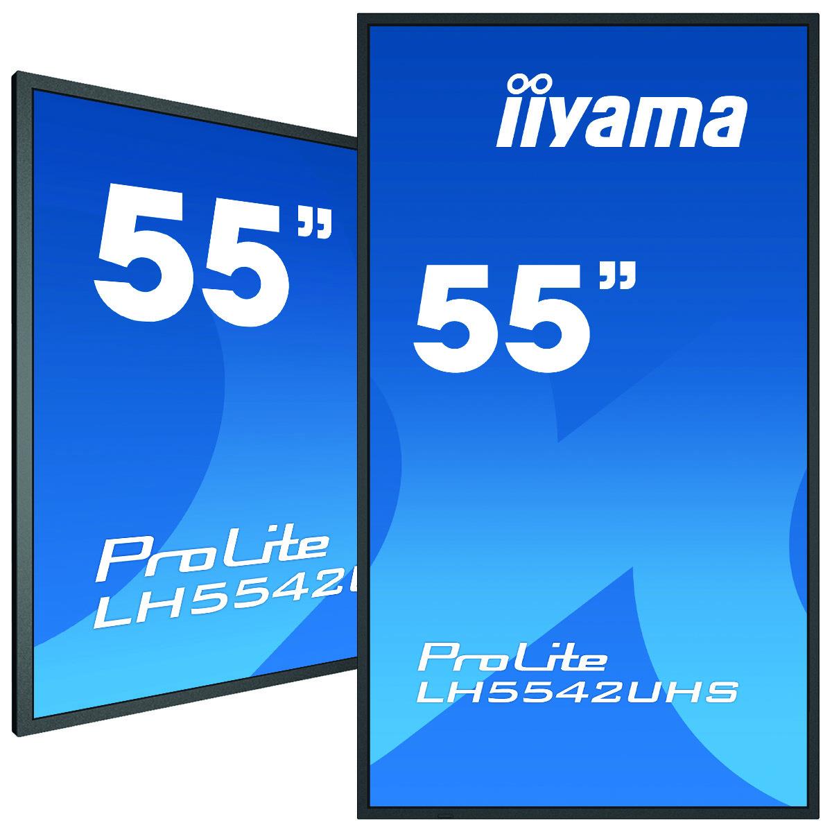 Digital Signage Display - ProLite LH5542UHS-B3 - 55in - 3840x2160 (UHD) - Black
