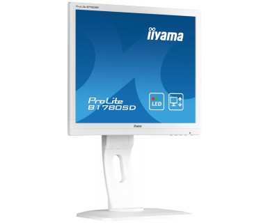 Desktop Monitor - ProLite B1780SD-W1 - 17in - 1280x1024 (SXGA) - White