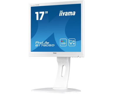 Desktop Monitor - ProLite B1780SD-W1 - 17in - 1280x1024 (SXGA) - White