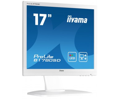 Desktop Monitor - ProLite B1780SD-W1 - 17in - 1280x1024 (SXGA) - White