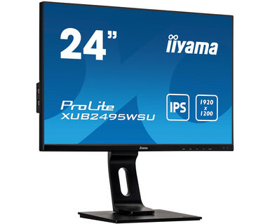 Desktop Monitor - ProLite XUB2495WSU-B3 - 24in - 1920x1200 (WUXGA) - Black