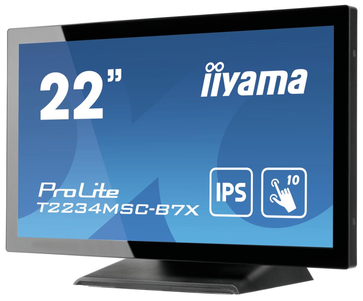 Touch Monitor - ProLite T2234MSC-B7X - 22in - 1920x1080 (FHD) - Black