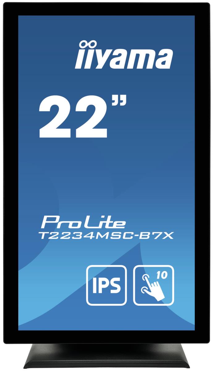 Touch Monitor - ProLite T2234MSC-B7X - 22in - 1920x1080 (FHD) - Black