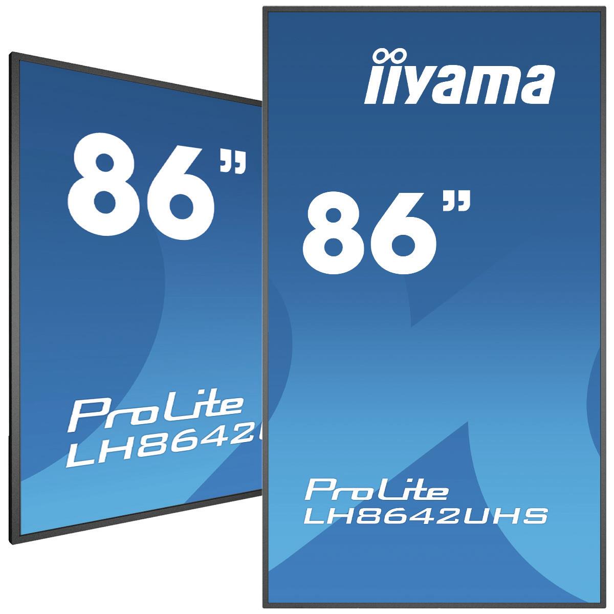 Digital Signage Display - ProLite LH8642UHS-B3 - 86in - 3840x2160 (UHD) - Black