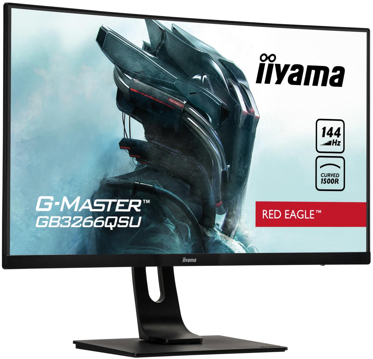 Desktop Monitor - G-MASTER GB3266QSU-B1 - 32in - 2560x1440 (WQHD) - Black