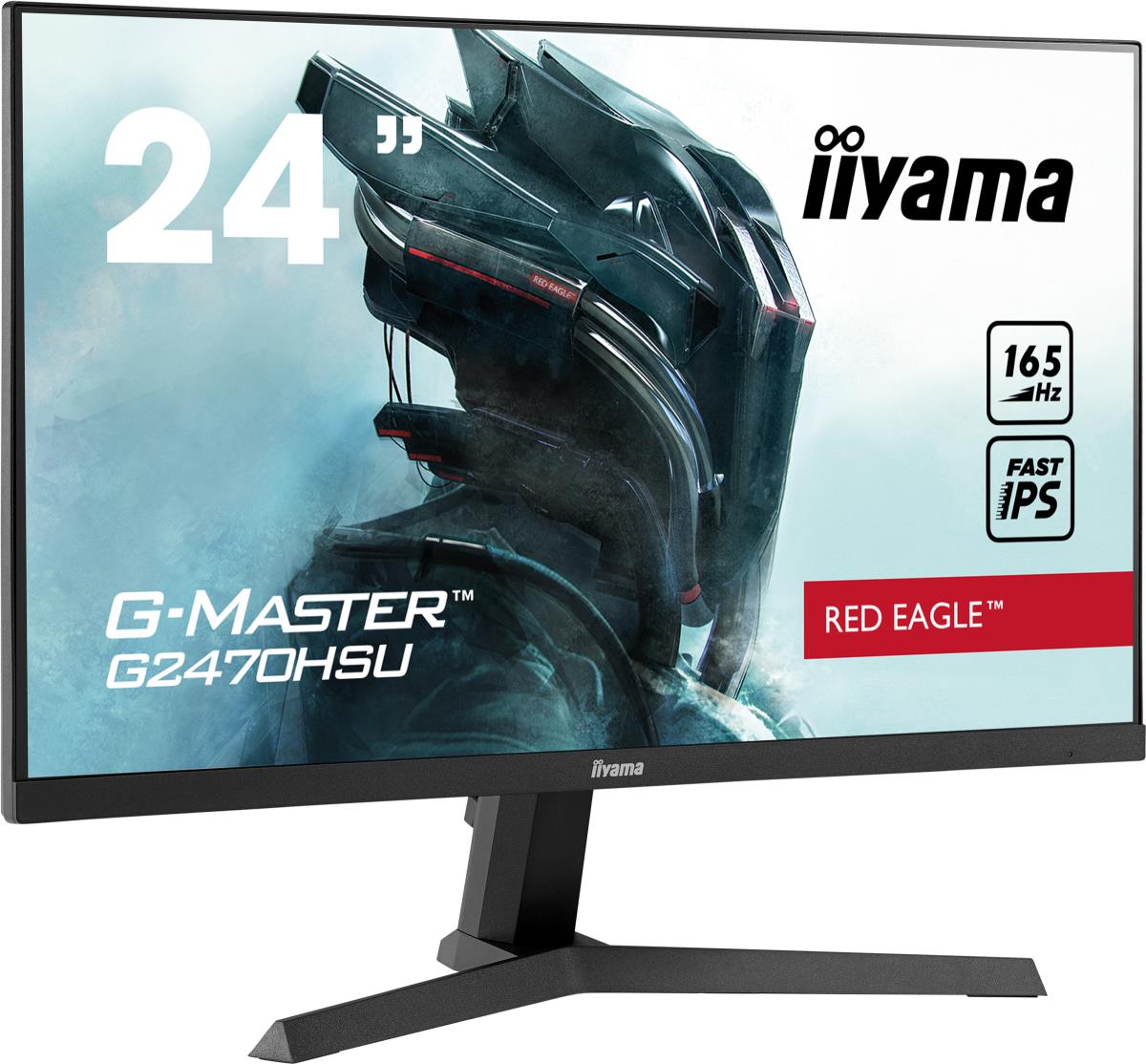 Desktop Monitor - G-MASTER G2470HSU-B1 - 24in - 1920x1080 (FHD) - Black