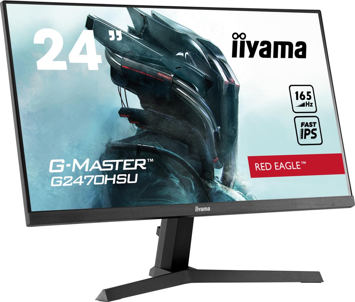 Desktop Monitor - G-MASTER G2470HSU-B1 - 24in - 1920x1080 (FHD) - Black