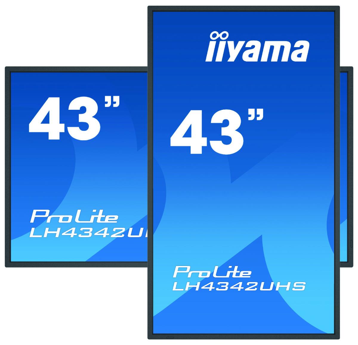 Digital Signage Display - ProLite LH4342UHS-B3 - 43in - 3840x2160 (UHD) - Black