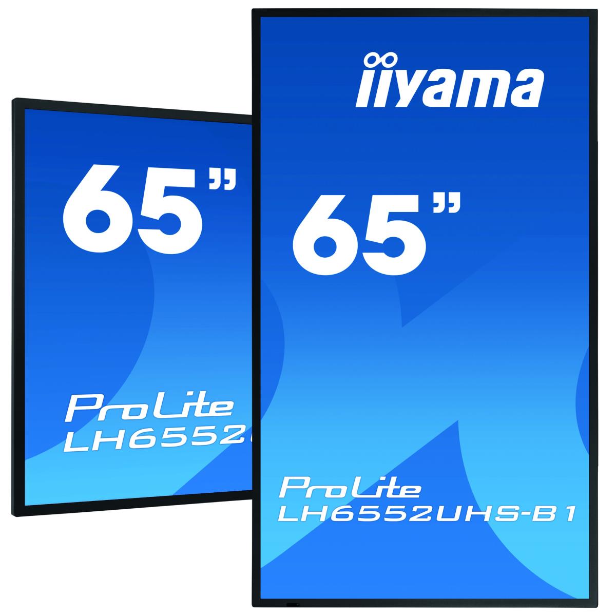 65i 3840x2160 4K UHD IPS panel Haze 25 Landscape and Portrait FailOver