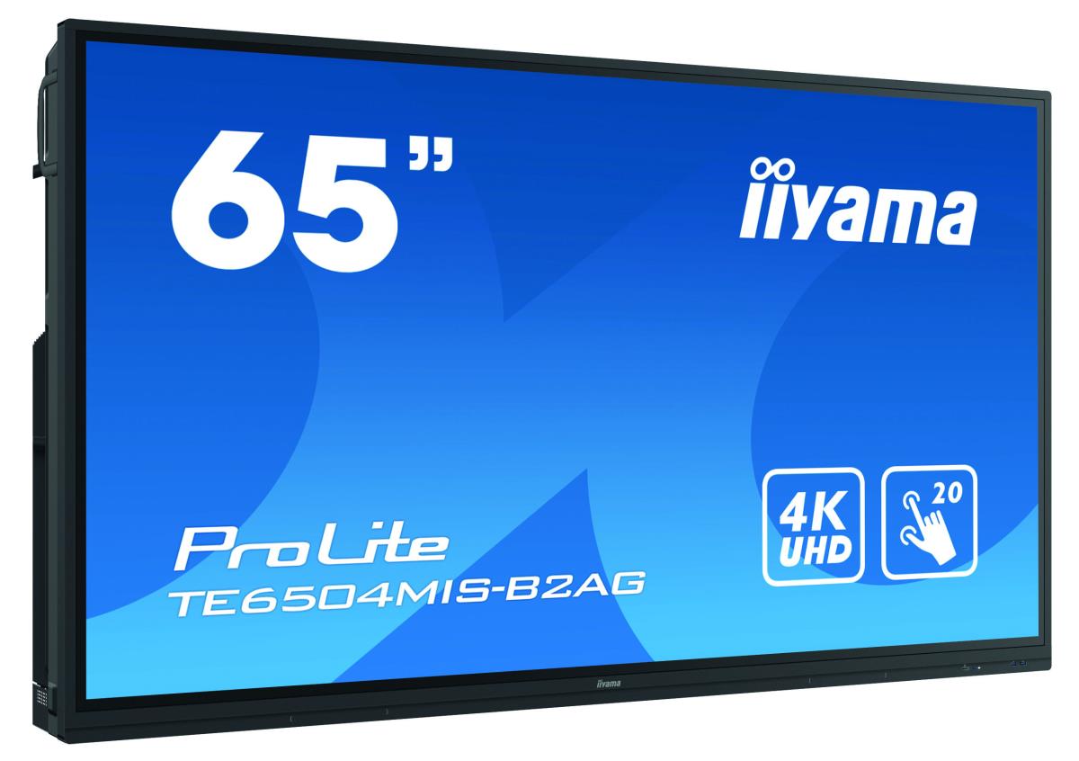 Large Format Display - ProLite TE6504MIS-B2AG - 65in Touch - 3840x2160 (UHD) - Black