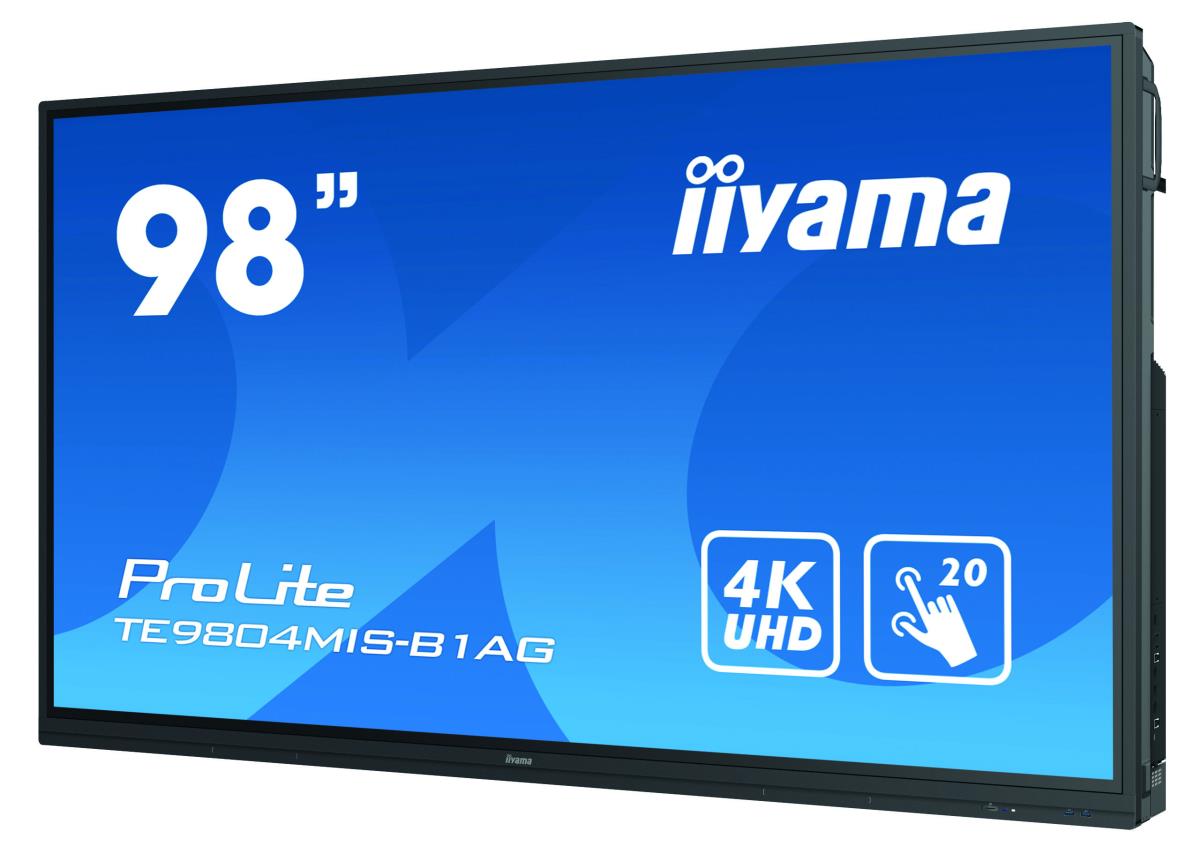 Large Format Display - ProLite TE9804MIS-B1AG - 98in Touch - 3840x2160 (UHD) - Black