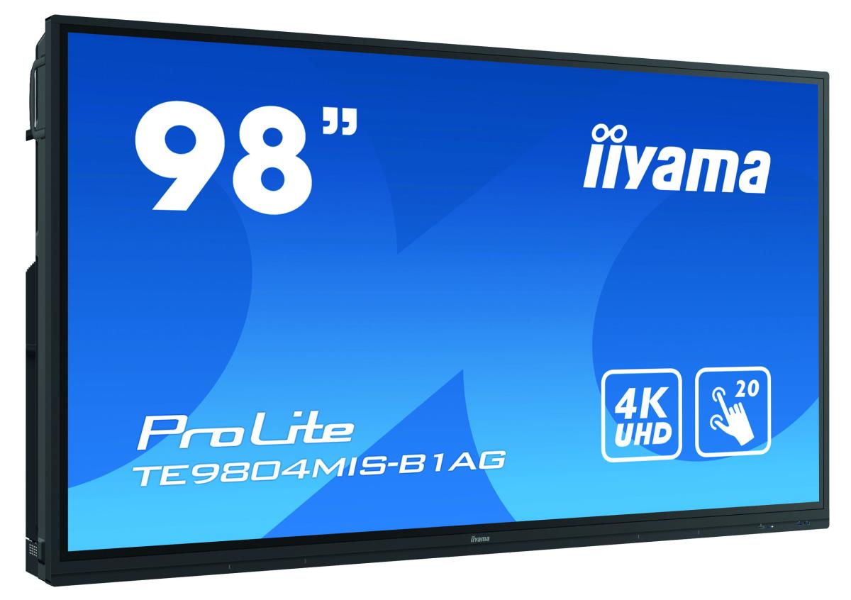 Large Format Display - ProLite TE9804MIS-B1AG - 98in Touch - 3840x2160 (UHD) - Black