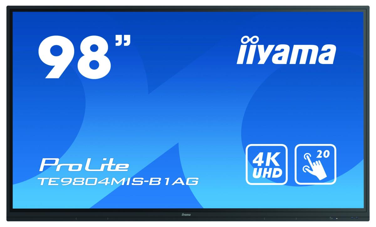 Large Format Display - ProLite TE9804MIS-B1AG - 98in Touch - 3840x2160 (UHD) - Black