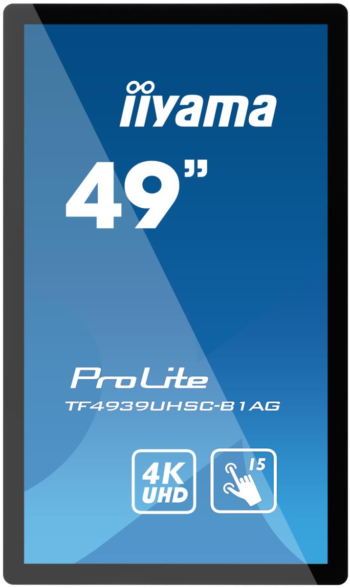 Large Format Display - ProLite TF4939UHSC-B1AG - 49in Touch - 3840x2160 (UHD) - Black