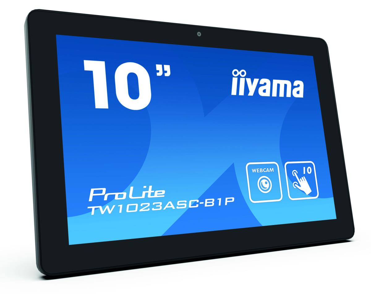 Touch Monitor - ProLite TW1023ASC-B1P - 10in - 1280x800 (WXGA) - Black