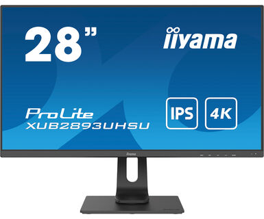 Desktop Monitor - ProLite XUB2893UHSU-B1 - 28in - 3840x2160 (UHD) - Black