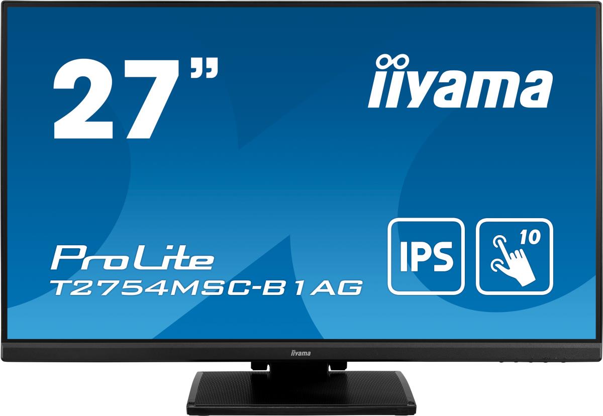 Touch Monitor - ProLite T2754MSC-B1AG - 27in - 1920x1080 (FHD) - Black