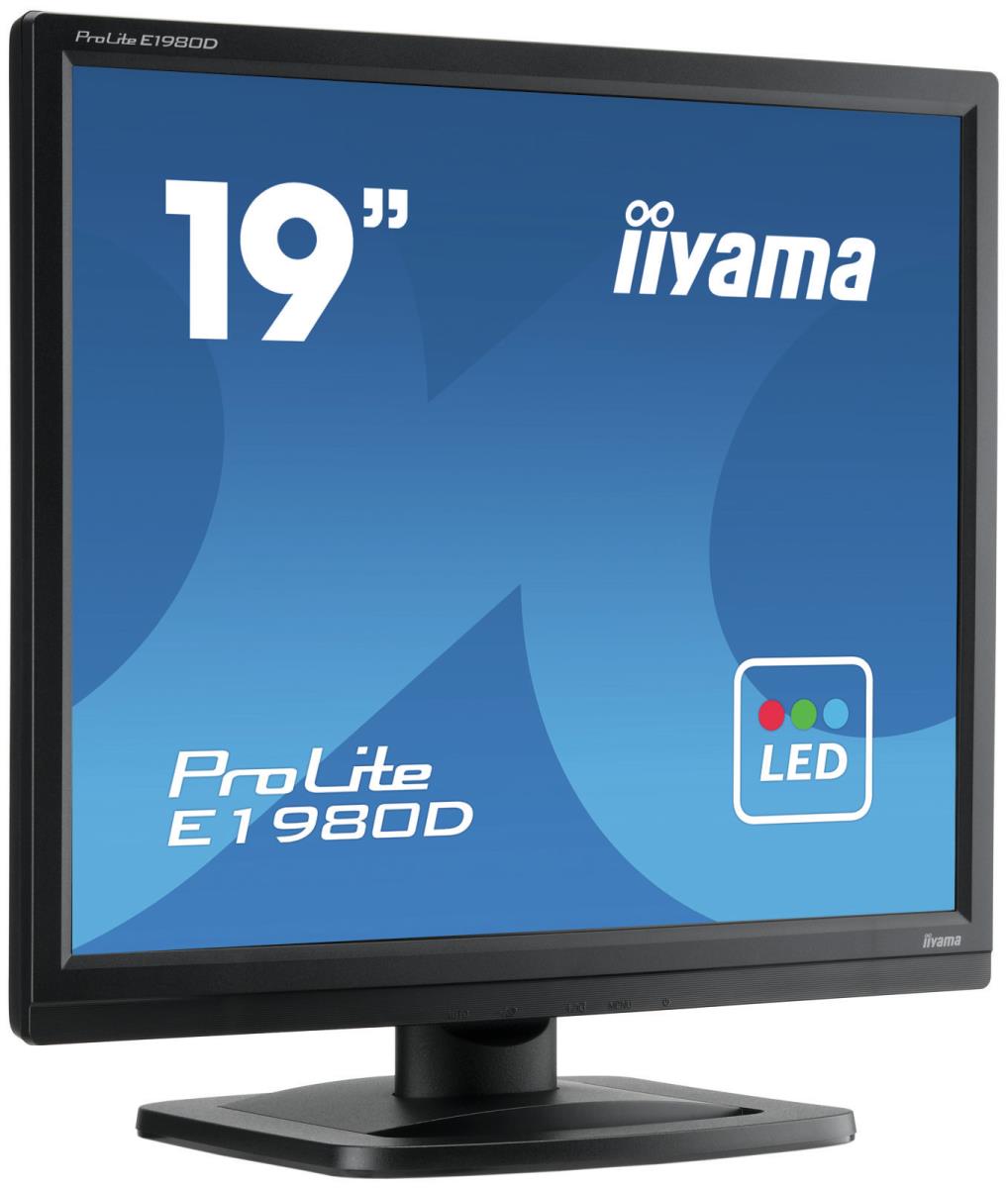 Desktop Monitor - ProLite E1980D-B1 - 19in - 1280x1024 (SXGA) - Black