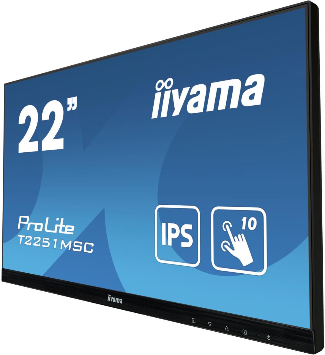 Touch Monitor - ProLite T2251MSC-B1 - 22in - 1920x1080 (FHD) - Black
