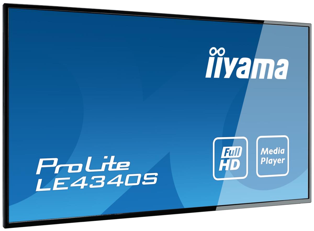 Large Format Monitor - ProLite LE4340S-B3 - 43in - 1920x1080 (FHD) - Black