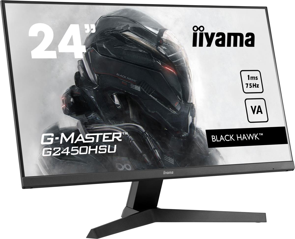 Desktop Monitor - G-MASTER G2450HSU-B1 - 24in - 1920x1080 (FHD) - Black