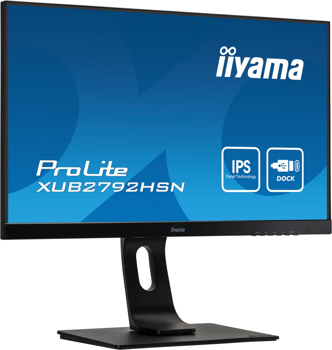 Desktop USB-C Monitor - ProLite XUB2792HSN-B1 - 27in - 2560x1440 (WQHD) - Black
