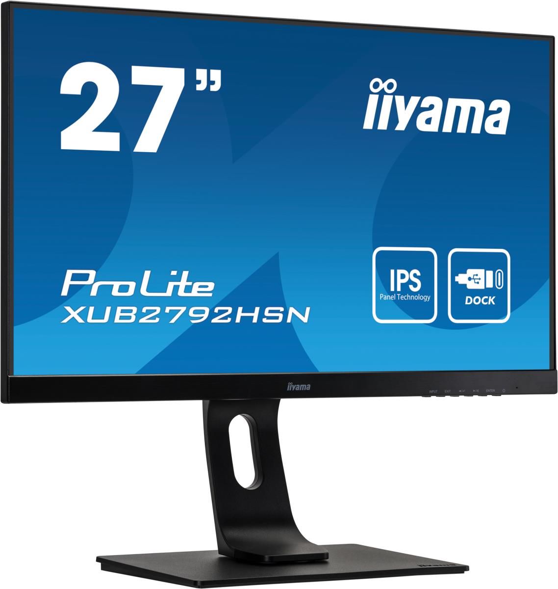 Desktop USB-C Monitor - ProLite XUB2792HSN-B1 - 27in - 2560x1440 (WQHD) - Black