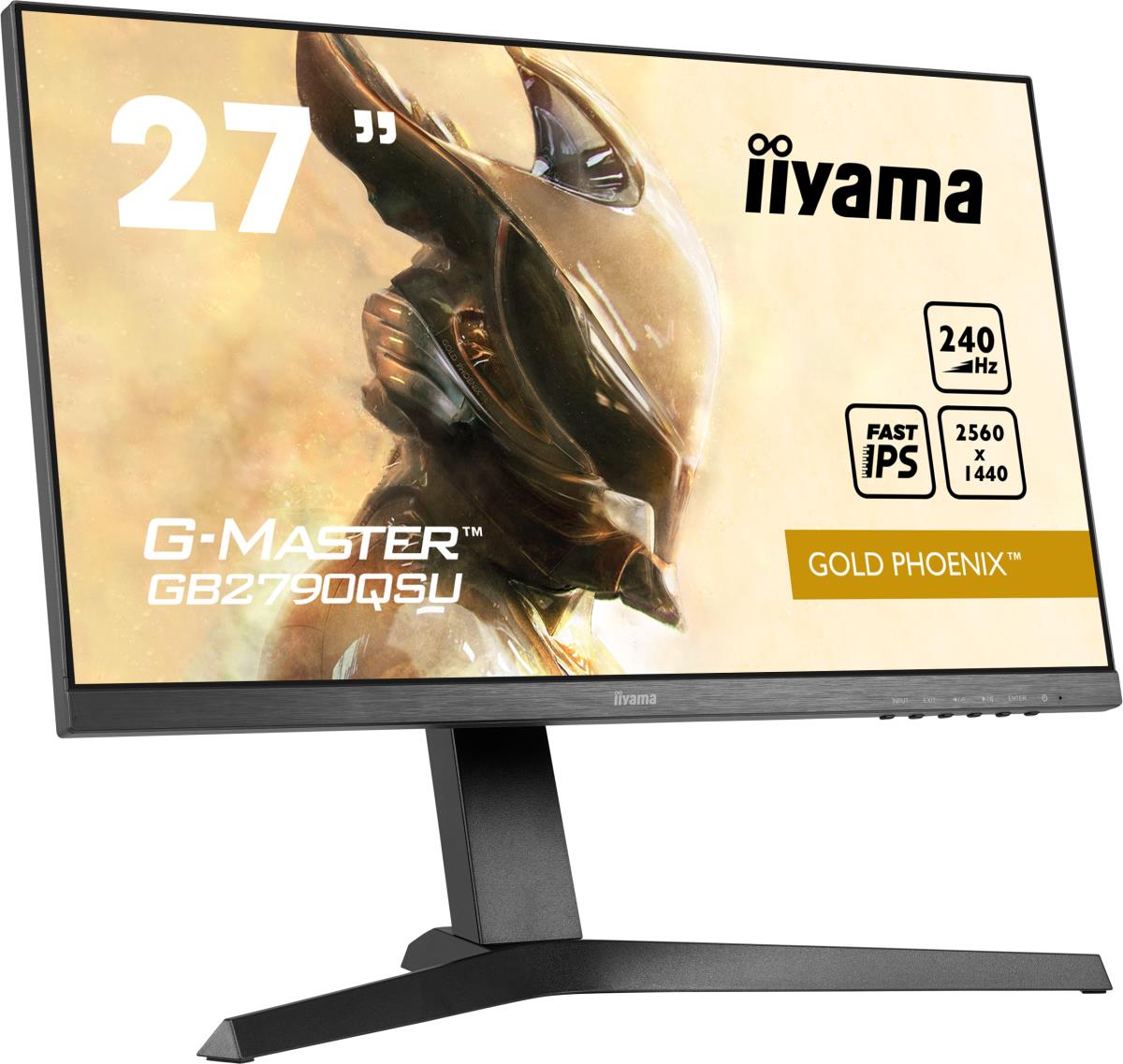 Desktop Monitor - G-MASTER GB2790QSU-B1 - 27in - 2560x1440 (WQHD) - Black