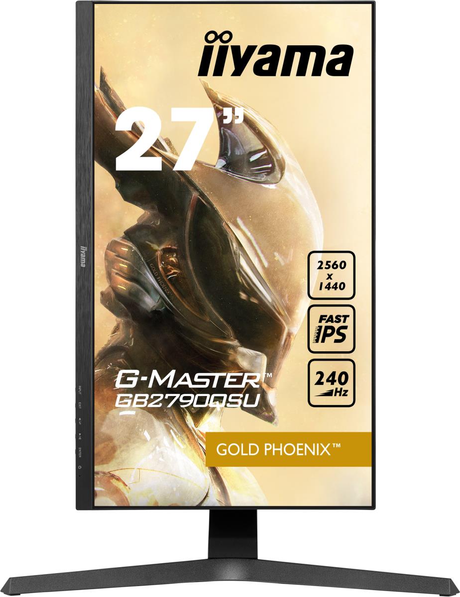 Desktop Monitor - G-MASTER GB2790QSU-B1 - 27in - 2560x1440 (WQHD) - Black