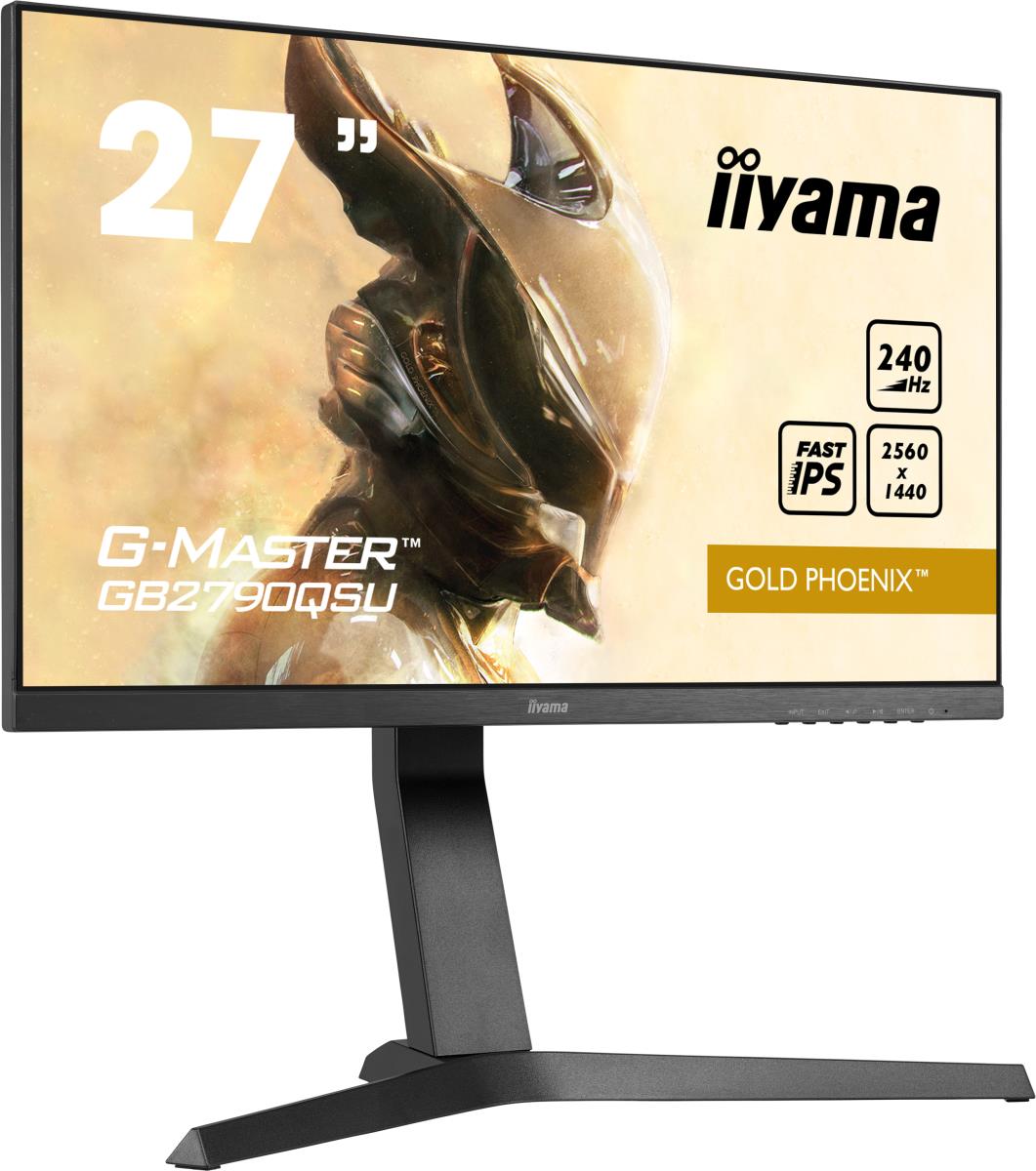 Desktop Monitor - G-MASTER GB2790QSU-B1 - 27in - 2560x1440 (WQHD) - Black