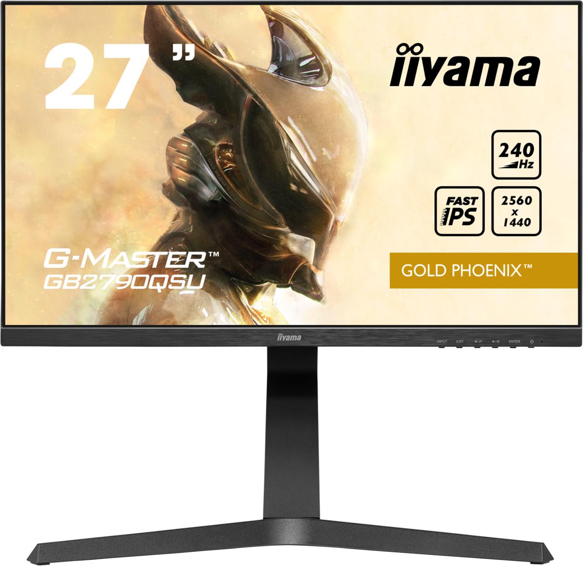 Desktop Monitor - G-MASTER GB2790QSU-B1 - 27in - 2560x1440 (WQHD) - Black