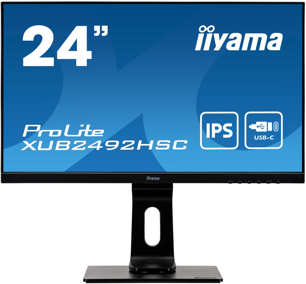 Desktop Monitor - Prolite Xub2492hsc-b1 - 24in - 1920x1080 (fhd) - Black