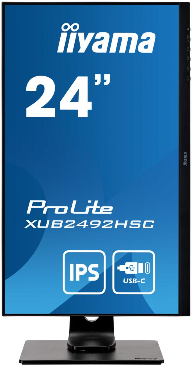 Desktop Monitor - Prolite Xub2492hsc-b1 - 24in - 1920x1080 (fhd) - Black