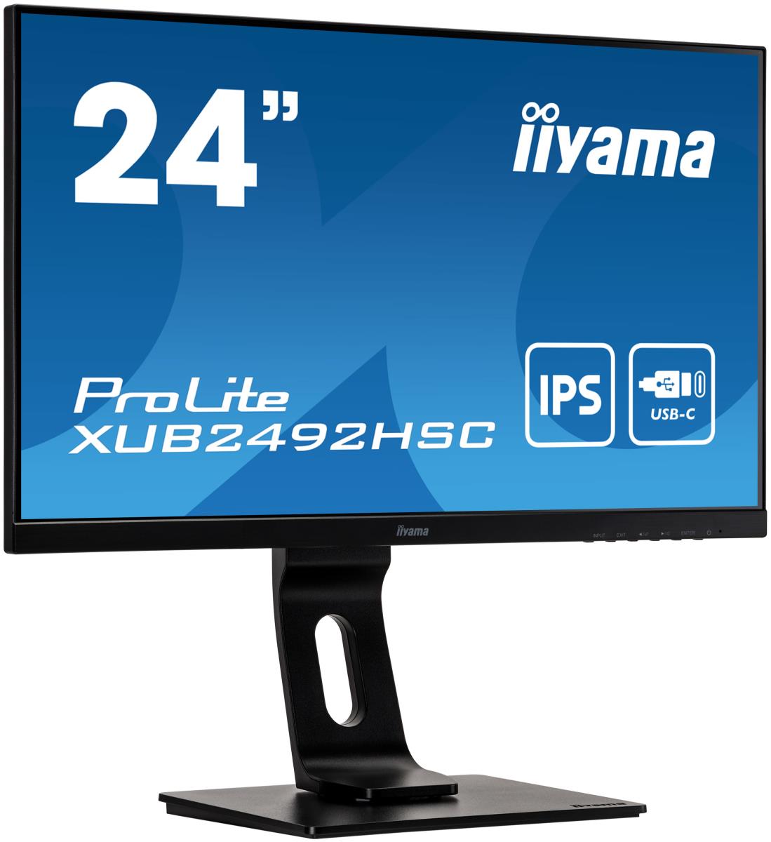 Desktop Monitor - Prolite Xub2492hsc-b1 - 24in - 1920x1080 (fhd) - Black