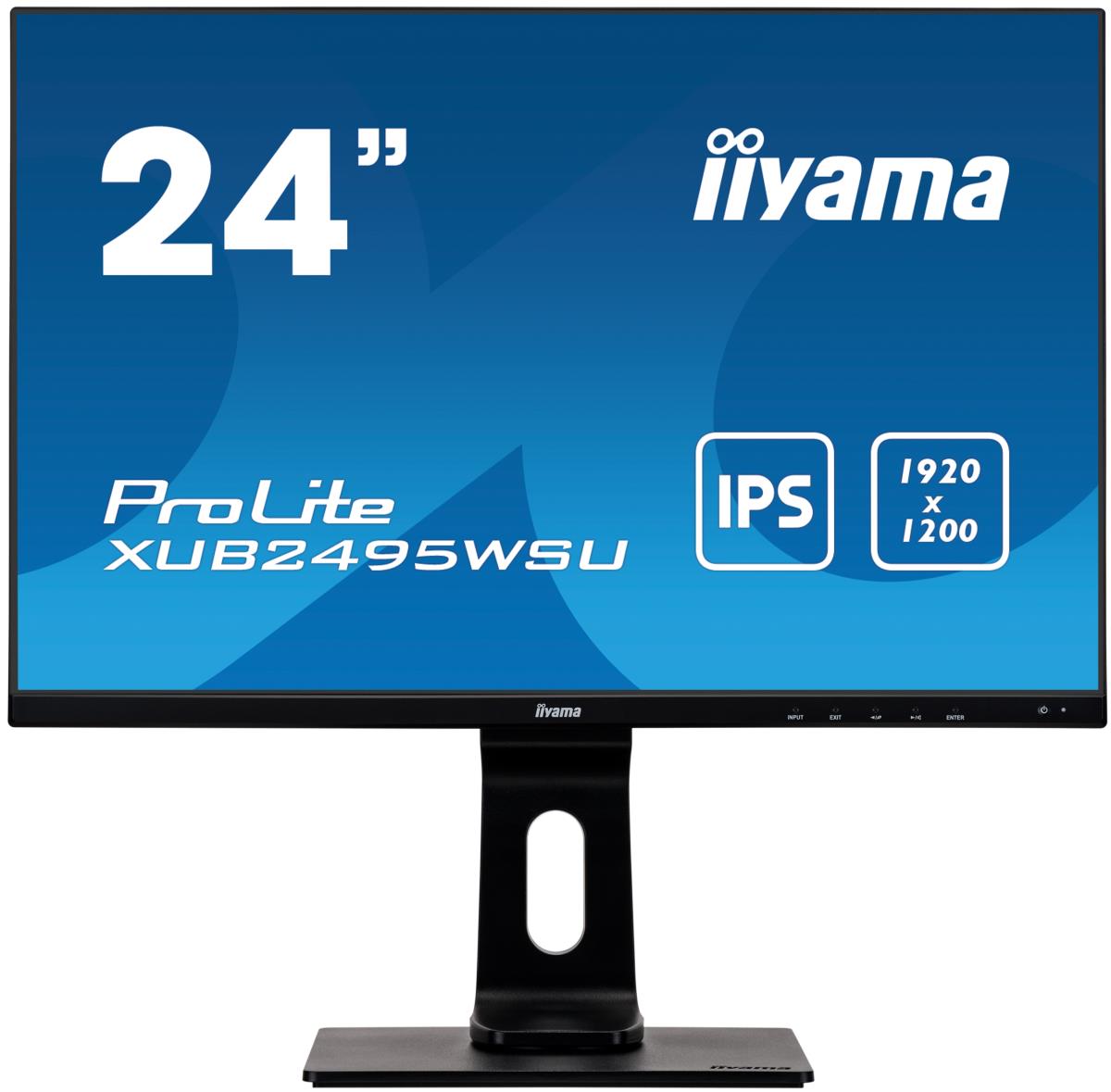 Desktop Monitor - ProLite XUB2495WSU-B4 - 24in - 1920x1200 (WUXGA) - Black