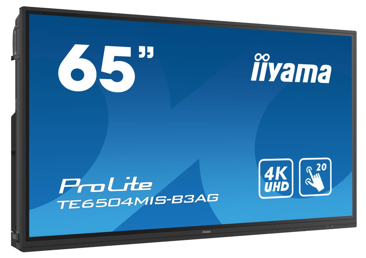 Large Format Display - ProLite TE6504MIS-B3AG - 65in Touch - 3840x2160 (UHD) - Black