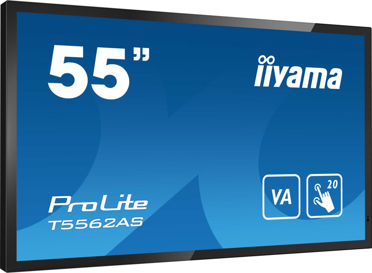 Large Format Monitor - ProLite T5562AS-B1 - 55in Touch - 3840x2160 (UHD) - Black