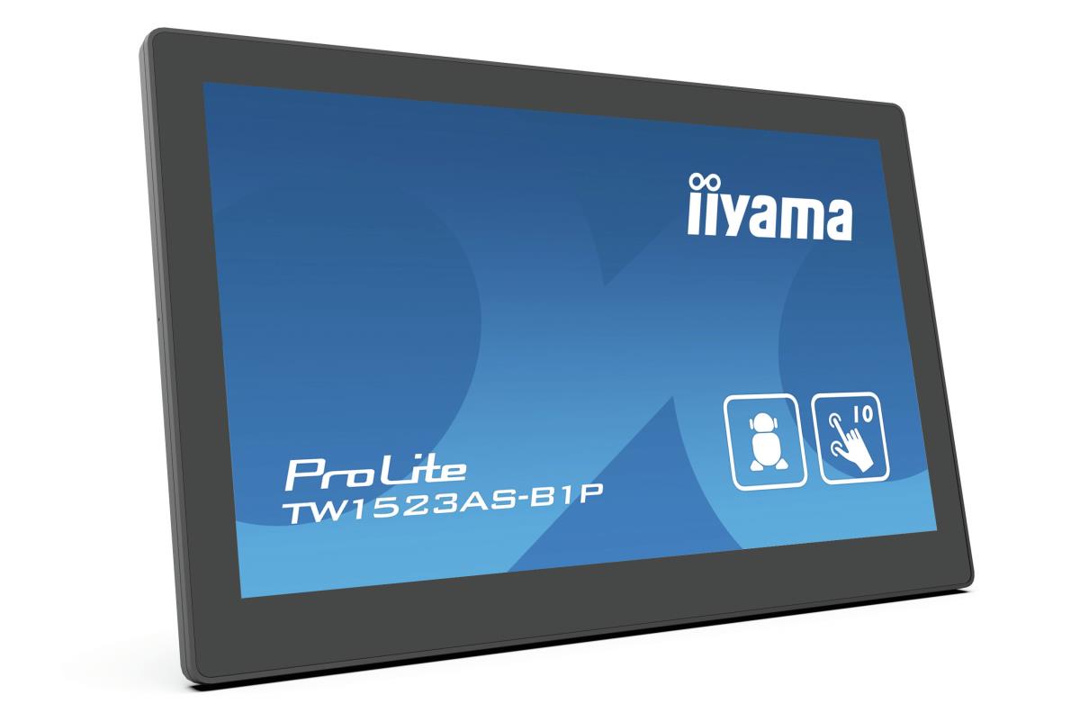 Touch Monitor - ProLite TW1523AS-B1P - 16in - 1920x1080 (FHD) - Black