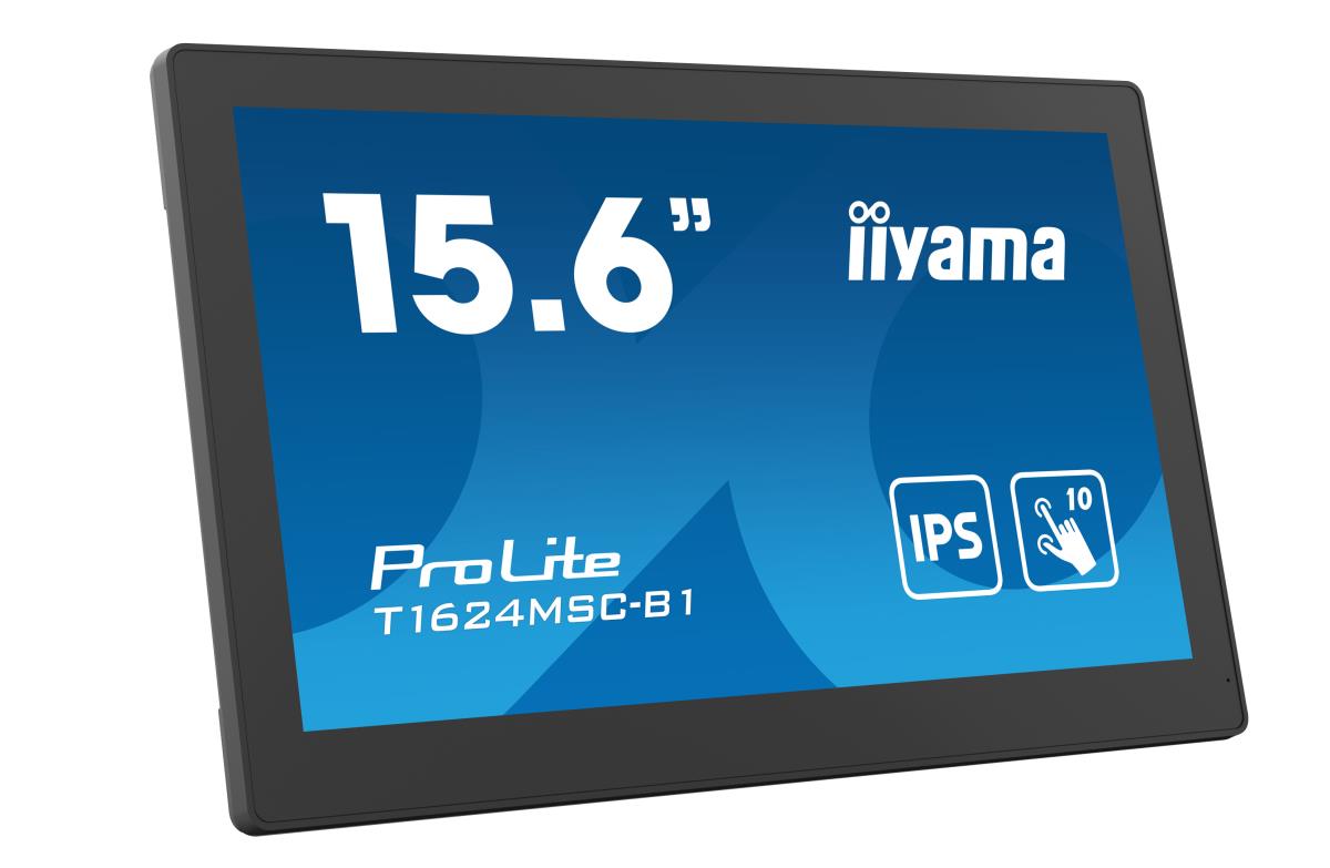 Touch Monitor - ProLite T1624MSC-B1 - 16in - 1920x1080 - Black