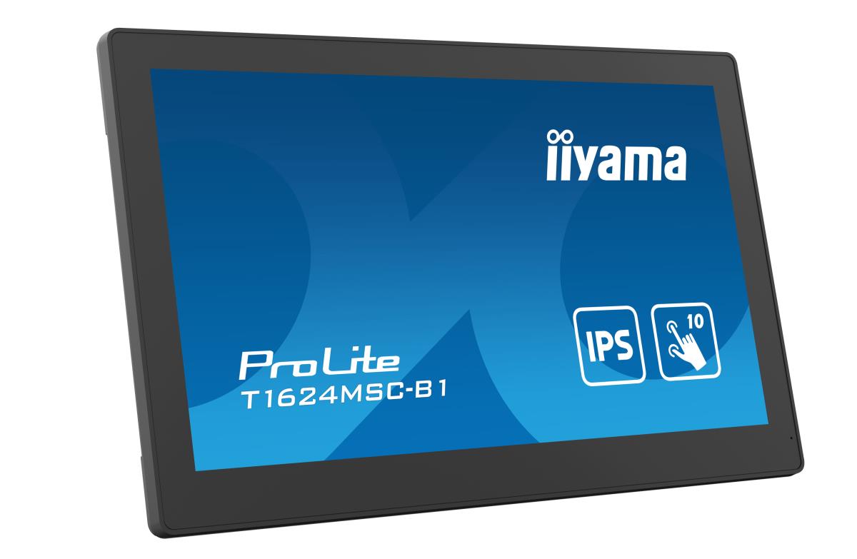 Touch Monitor - ProLite T1624MSC-B1 - 16in - 1920x1080 - Black