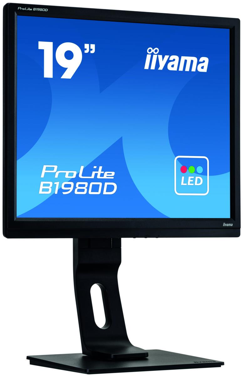 Desktop Monitor - ProLite B1980D-B1 - 19in - 1280x1024 (SXGA) - Black