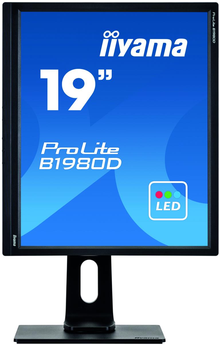 Desktop Monitor - ProLite B1980D-B1 - 19in - 1280x1024 (SXGA) - Black