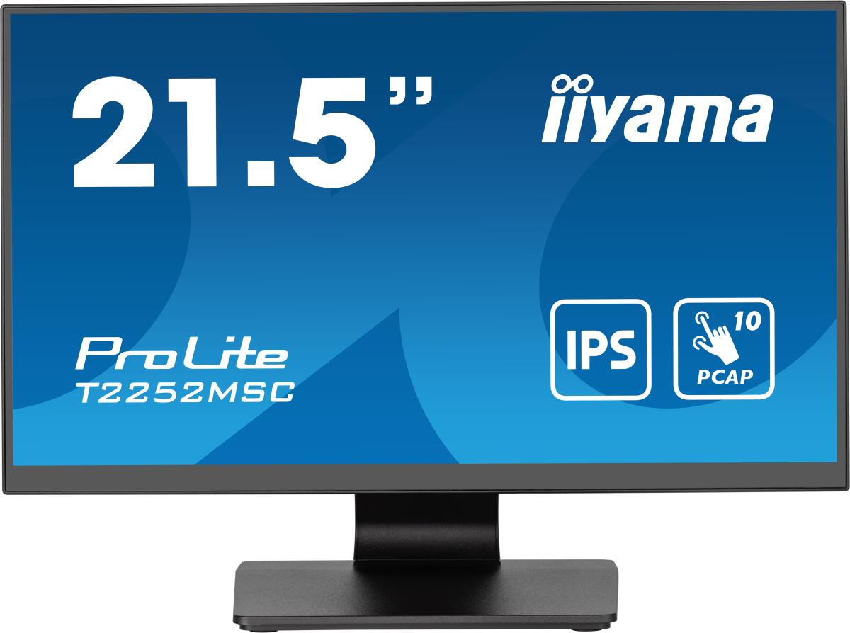 Touch Monitor - PROLITE T2252MSC-B2 - 22in - 1920x1080 (FHD) - Black