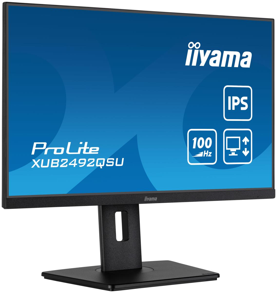 Desktop Monitor - ProLite XUB2492QSU-B1 - 24in - 2560x1440 (WQHD) - Black