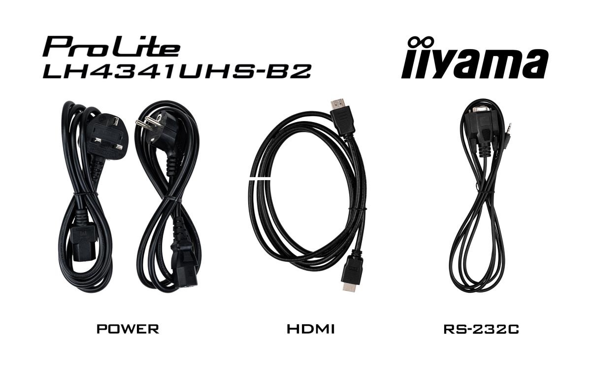 Digital Signage Display - Prolite Lh4341uhs-b2 - 43in - 1920 X 1080 - 4k Uhd