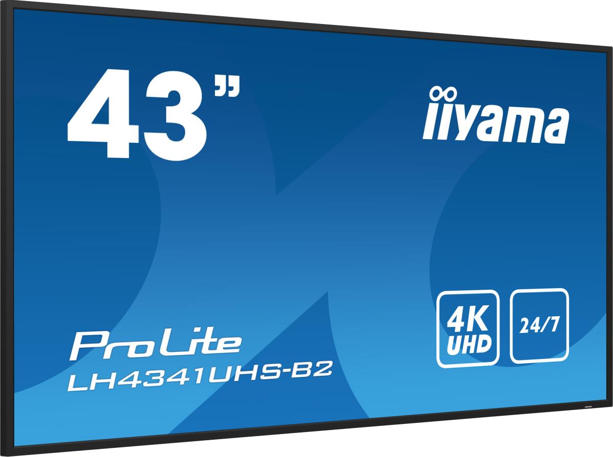 Digital Signage Display - Prolite Lh4341uhs-b2 - 43in - 1920 X 1080 - 4k Uhd