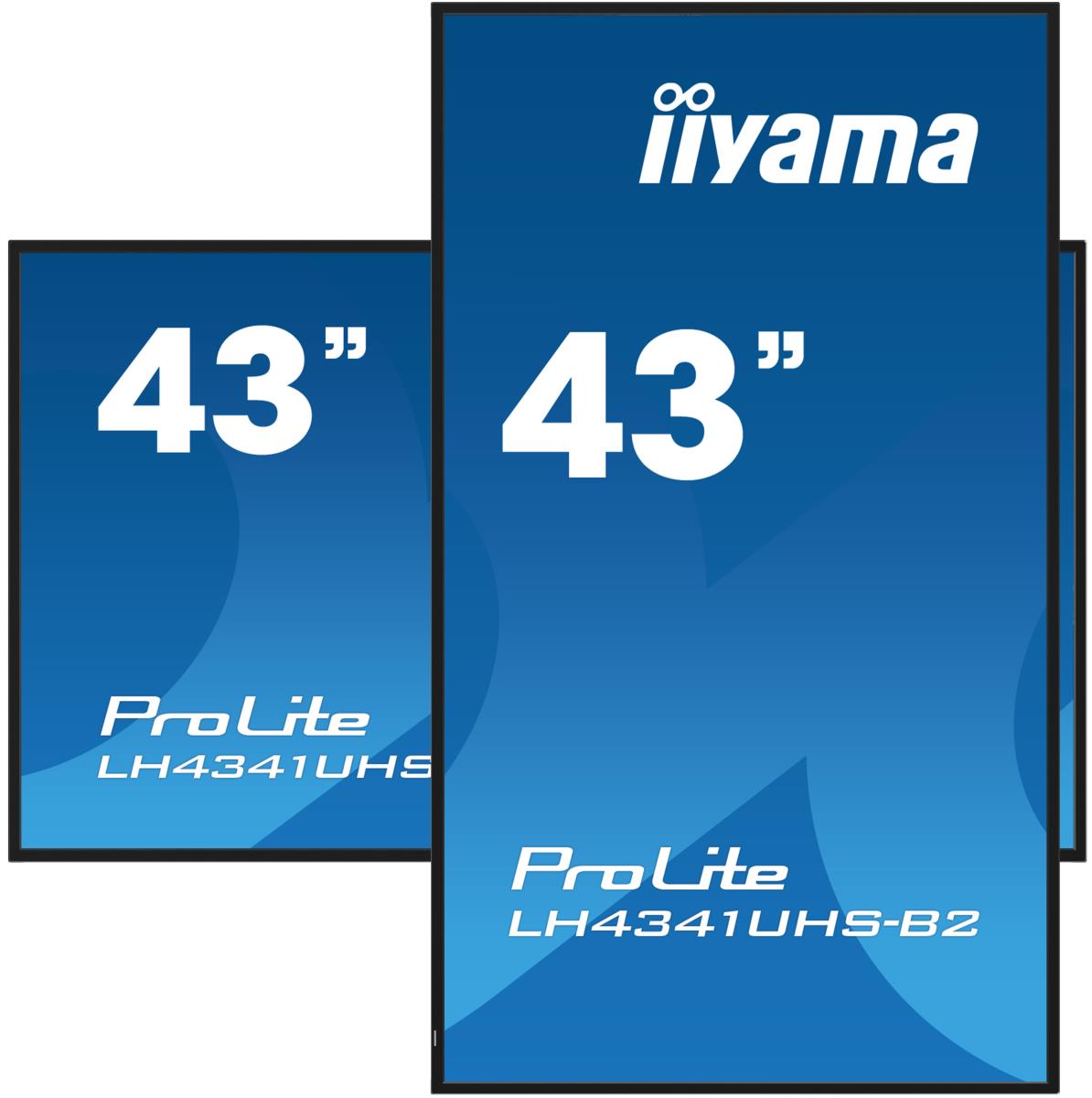 Digital Signage Display - Prolite Lh4341uhs-b2 - 43in - 1920 X 1080 - 4k Uhd