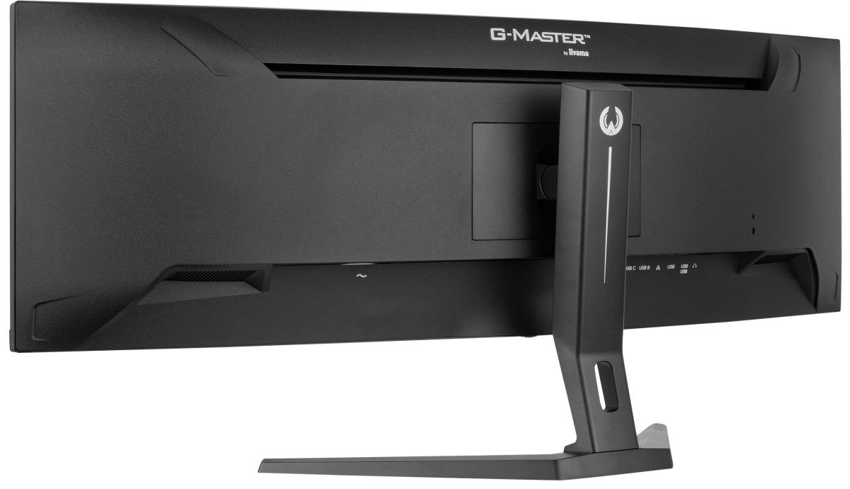 Desktop Monitor - G-MASTER GCB4580DQSN-B1 - 45in Curved - 5120x1440 (DQHD) - Black