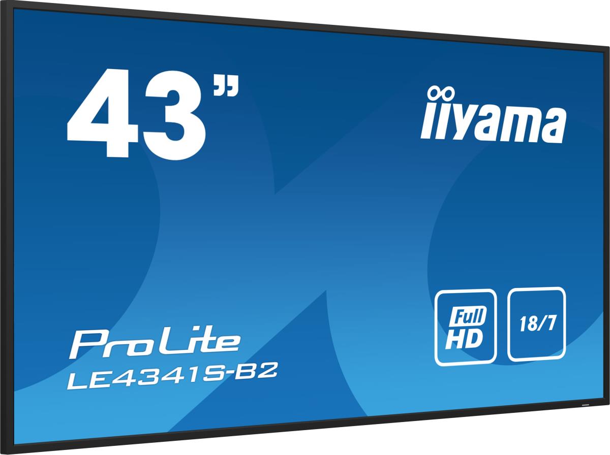 Large Format Display - ProLite LE4341S-B2 - 43in - 1920x1080 (FHD) - Black