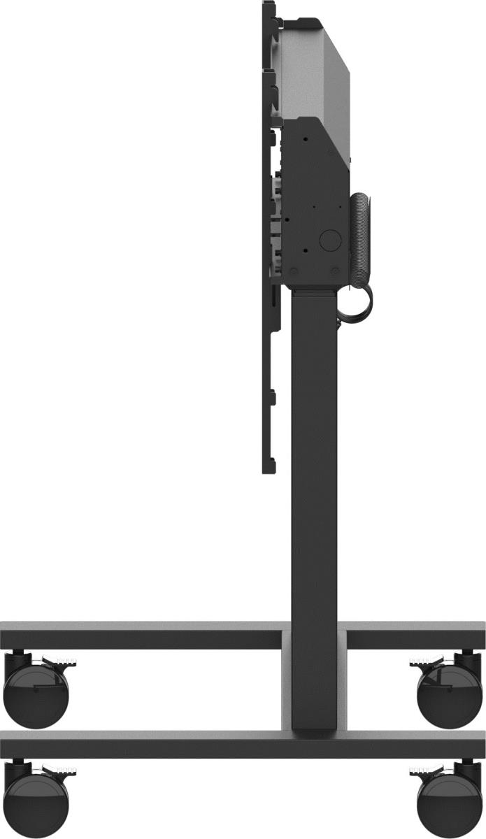 Double Column Electric Floor Lift On Wheels For Monitors Up To 98